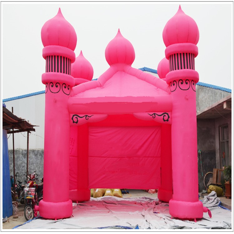 酒泉粉色帐篷